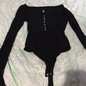Black body suit